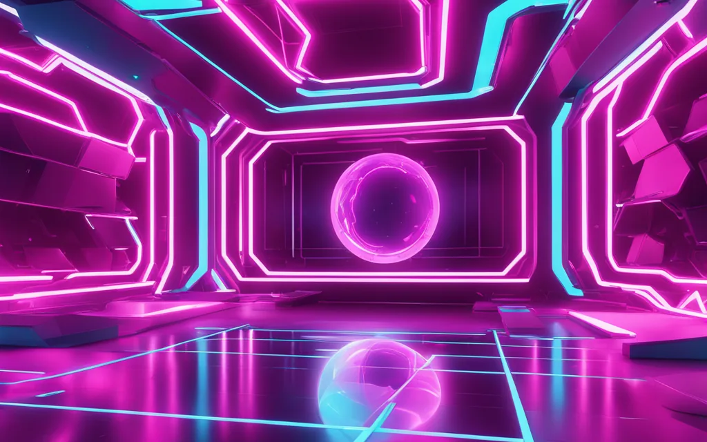 Key art from the Neon Swarm firing